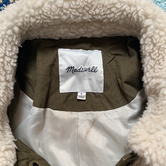 Madewell Fleece Jacket size S - Picture 2 of 8